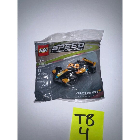 LEGO Speed Champions 30683 McLaren Formula 1 Car new 58 pieces sealed polybag - Picture 2 of 4